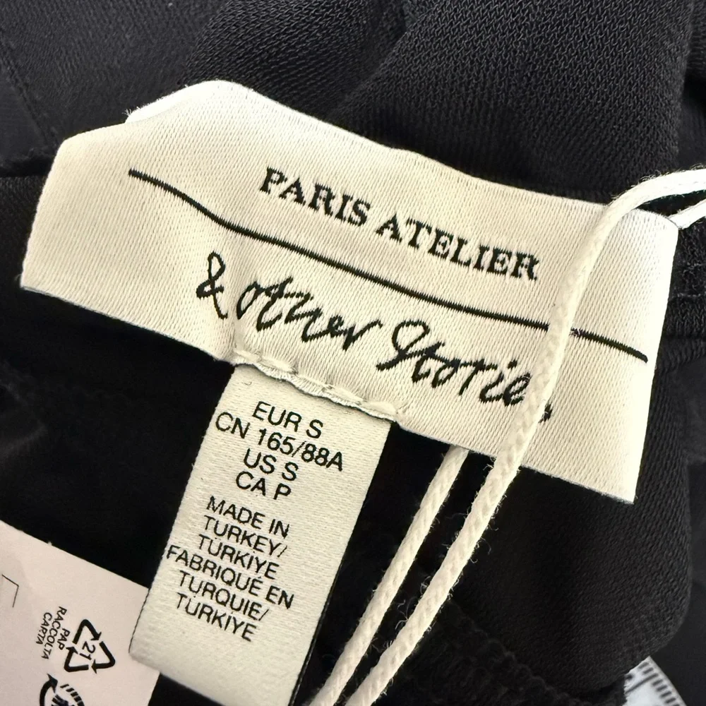 NwT;◾️& Other Stories Black Backless Jumpsuit🔳 - Picture 9 of 12